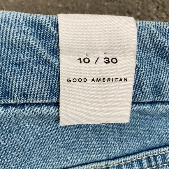 NWT Good American Raw Hem Jeans - Picture 6 of 6